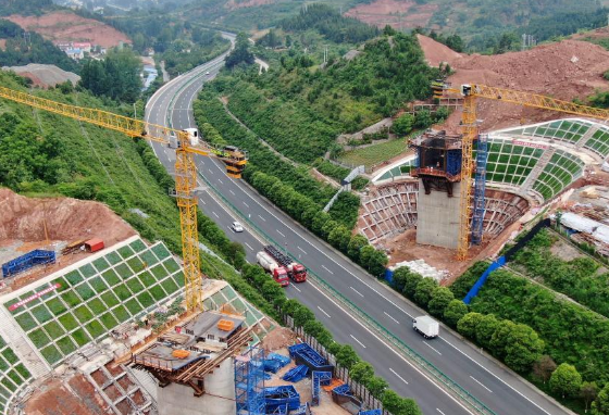 西十高铁建设加速推进