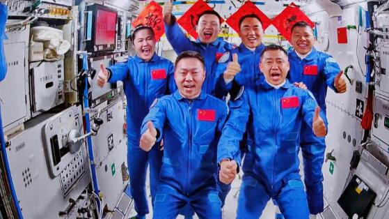 神舟二十号3名航天员进驻中国空间站